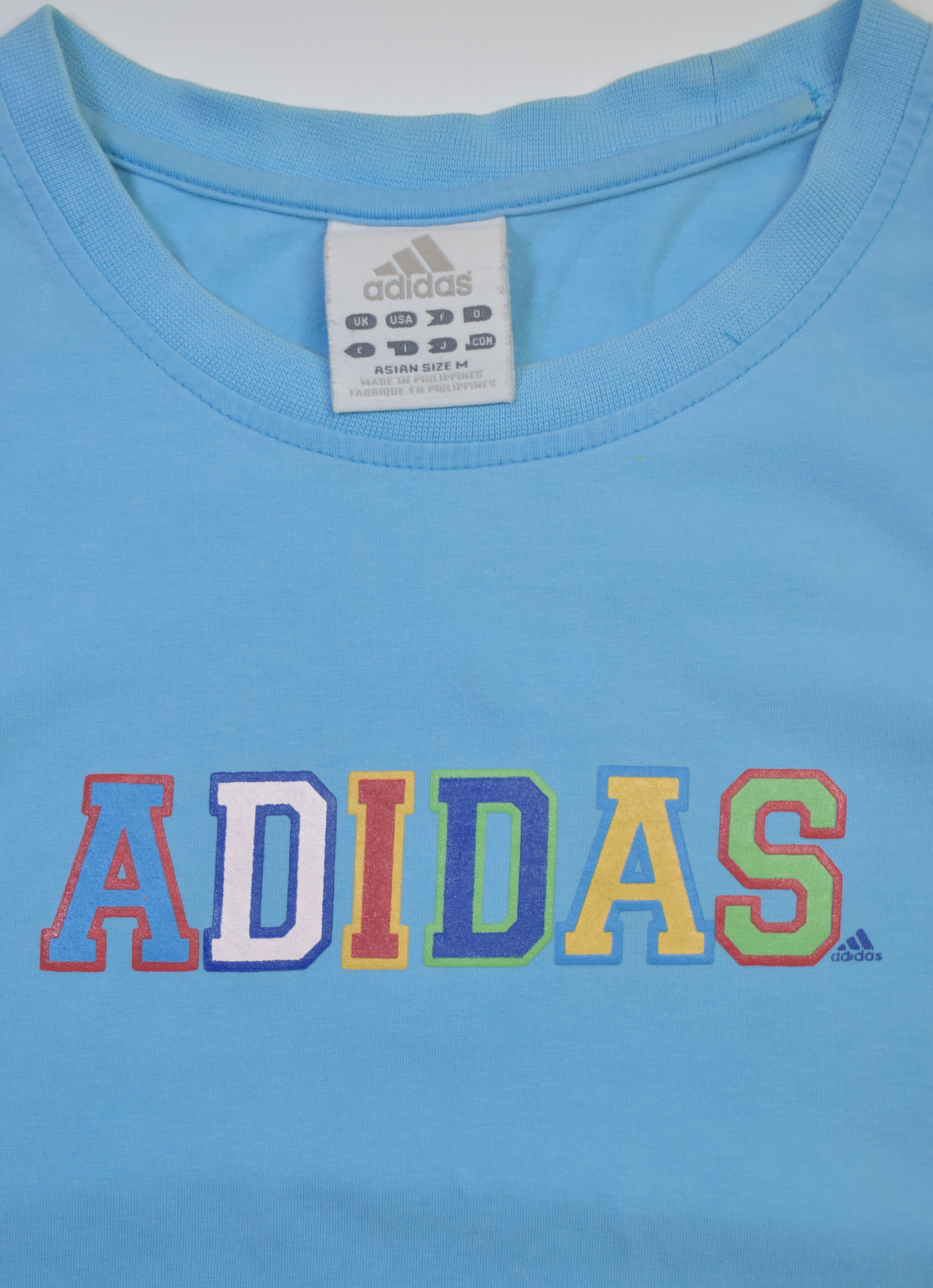 adidas logo tee