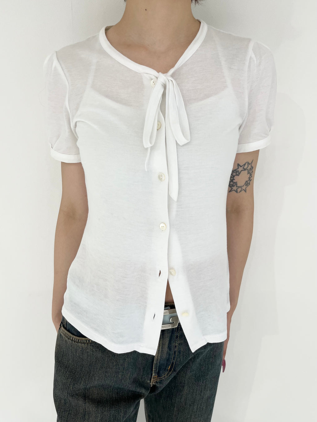 agnes b. botton S/S tops