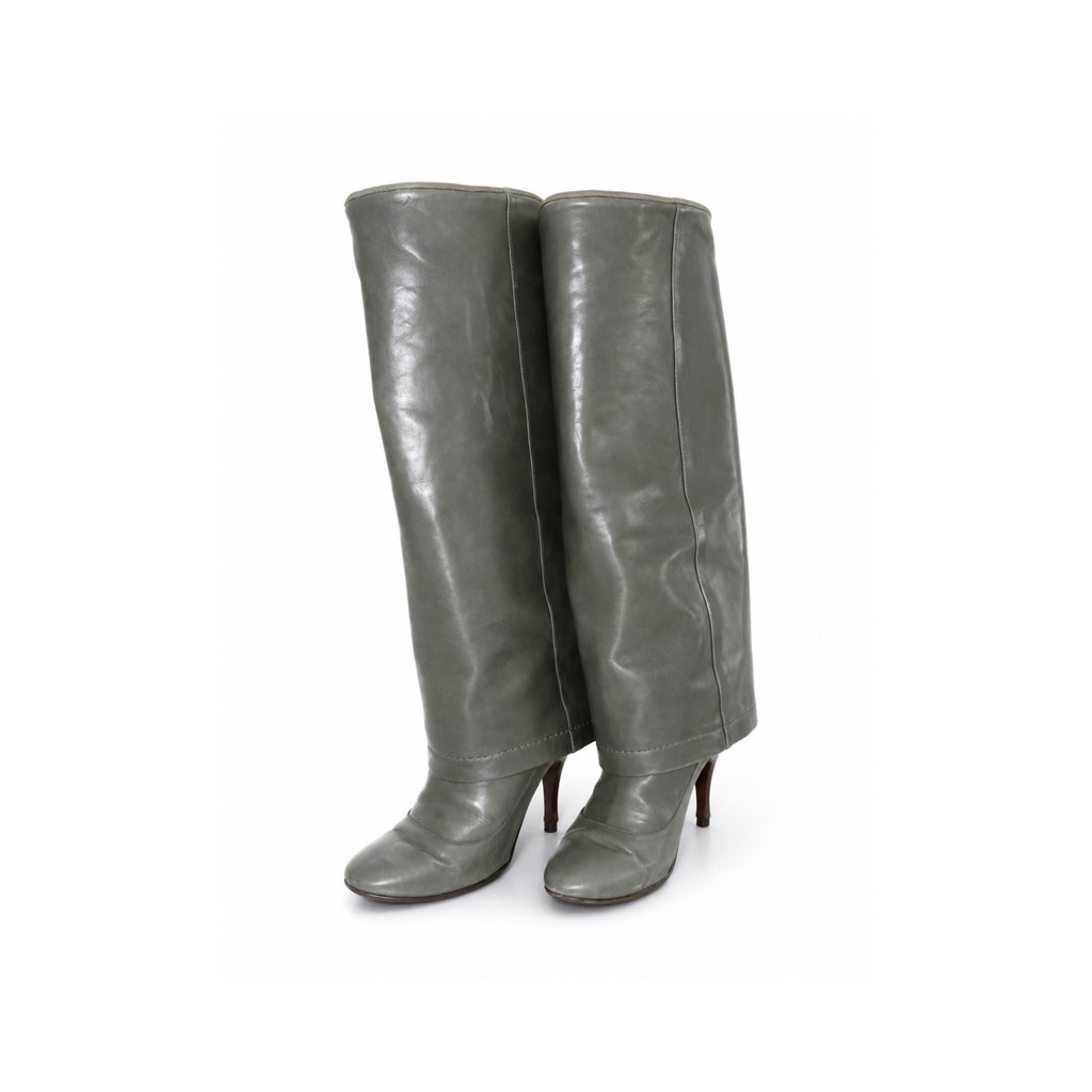 Marc Jacobs green boots