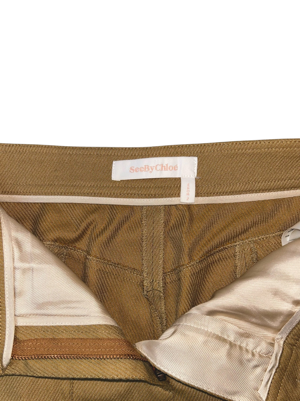 See by chloe beige pants