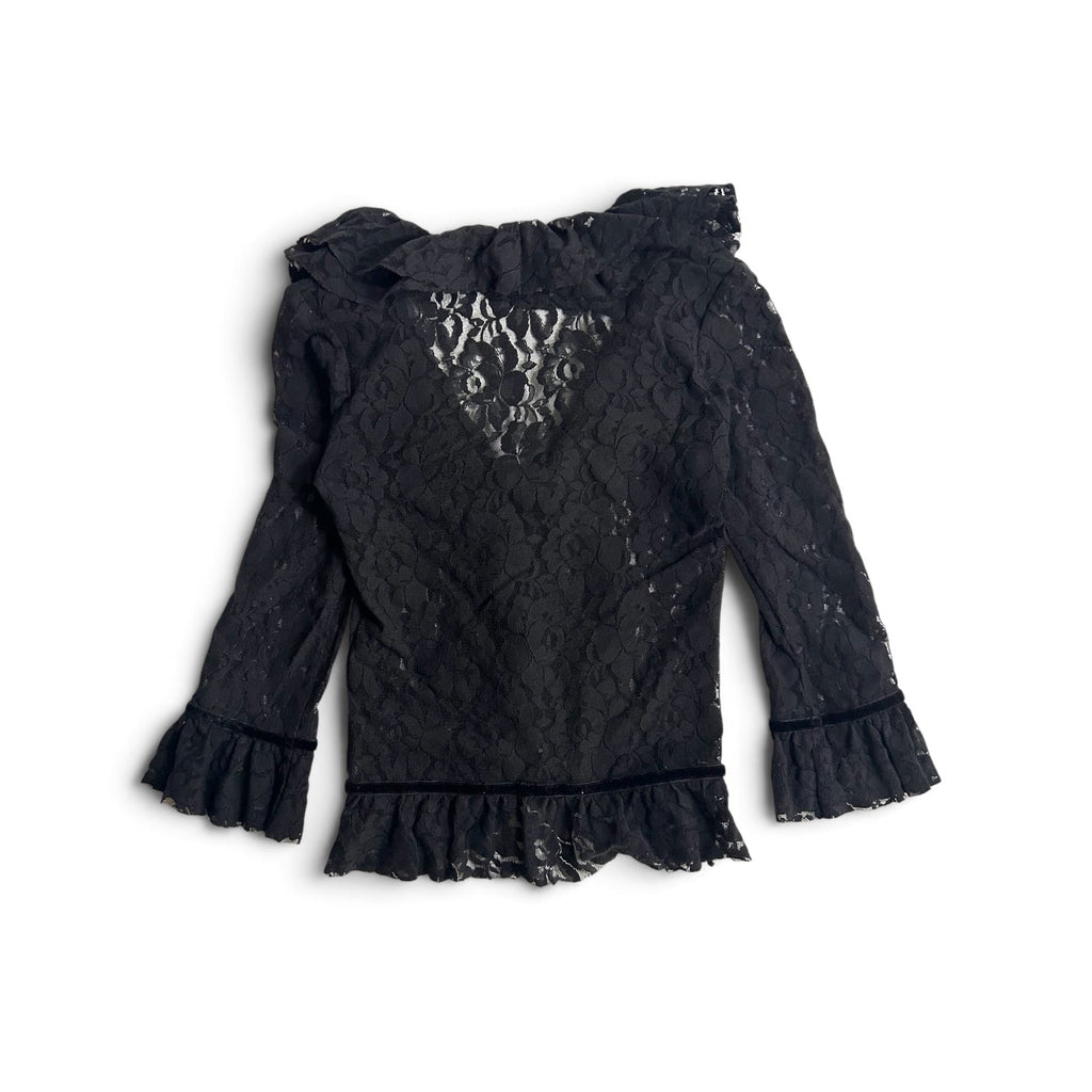 black lace bolero