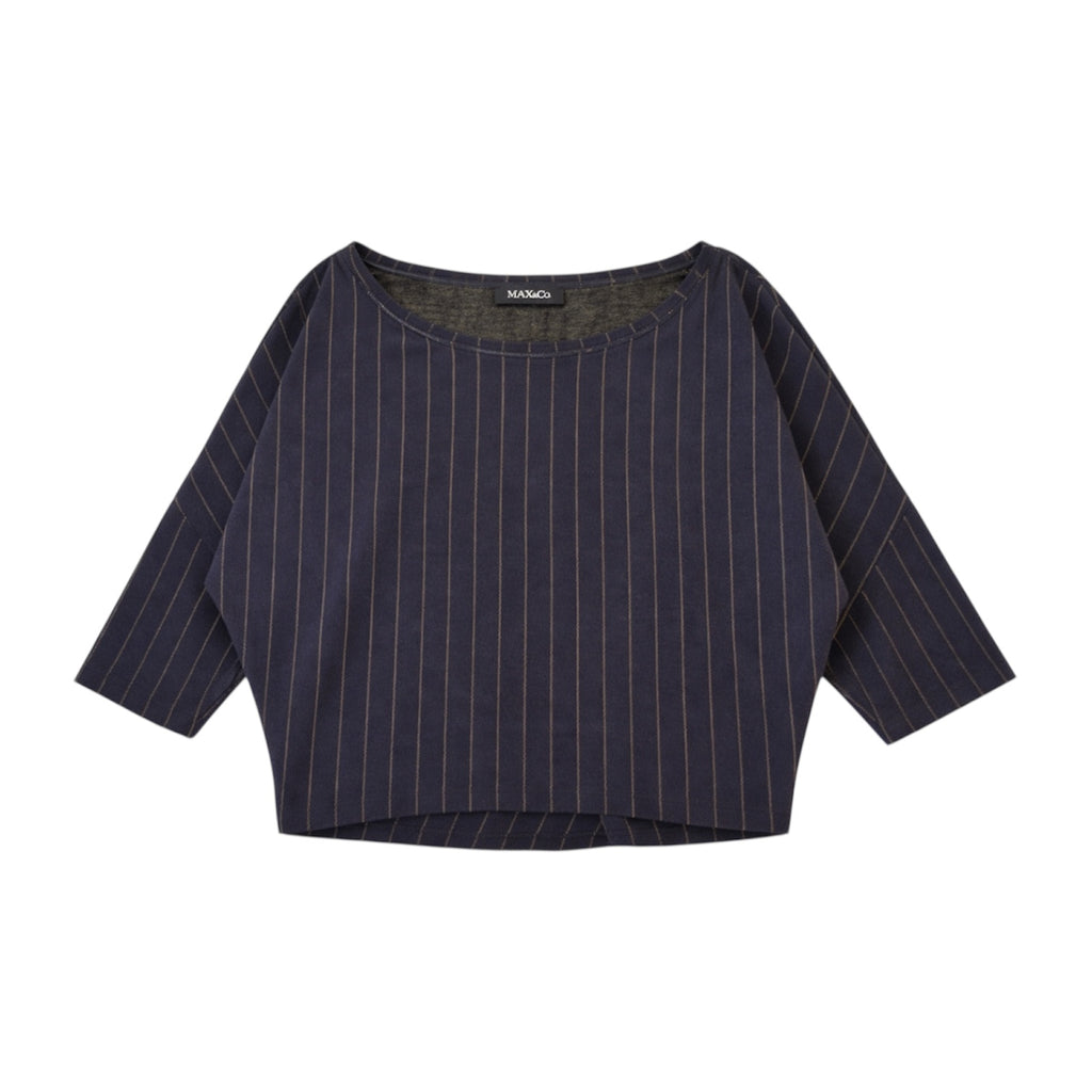 Max&co stripe off shoulder top