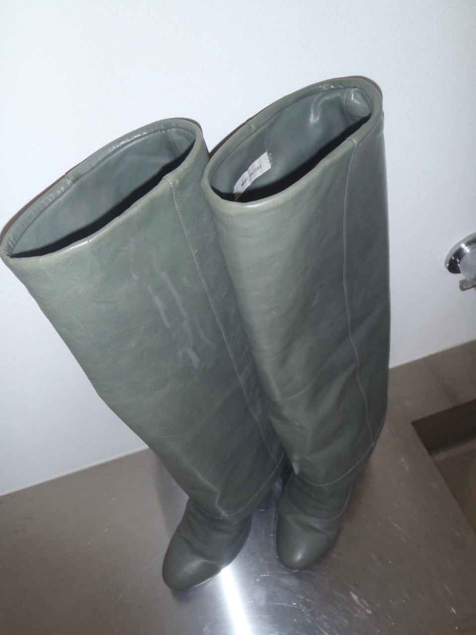 Marc Jacobs green boots