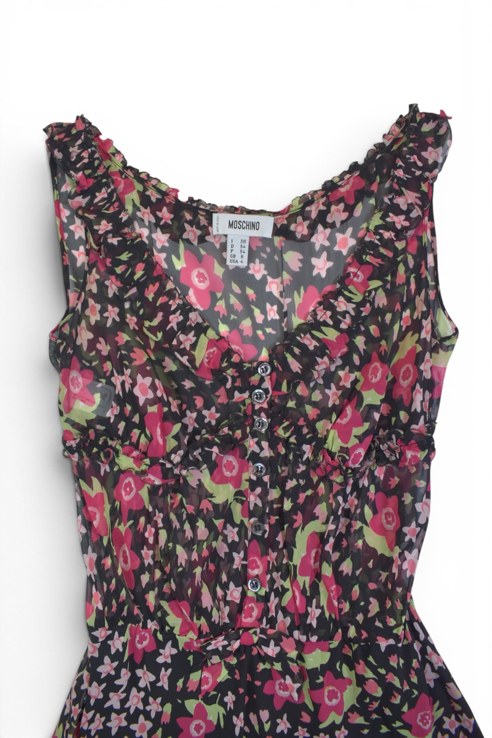 MOSCHINO flower dress