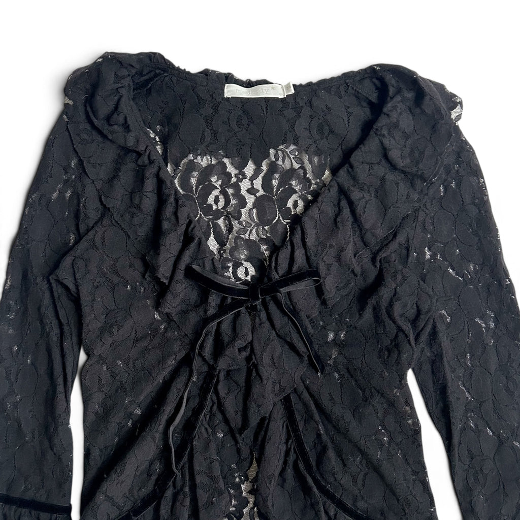 black lace bolero