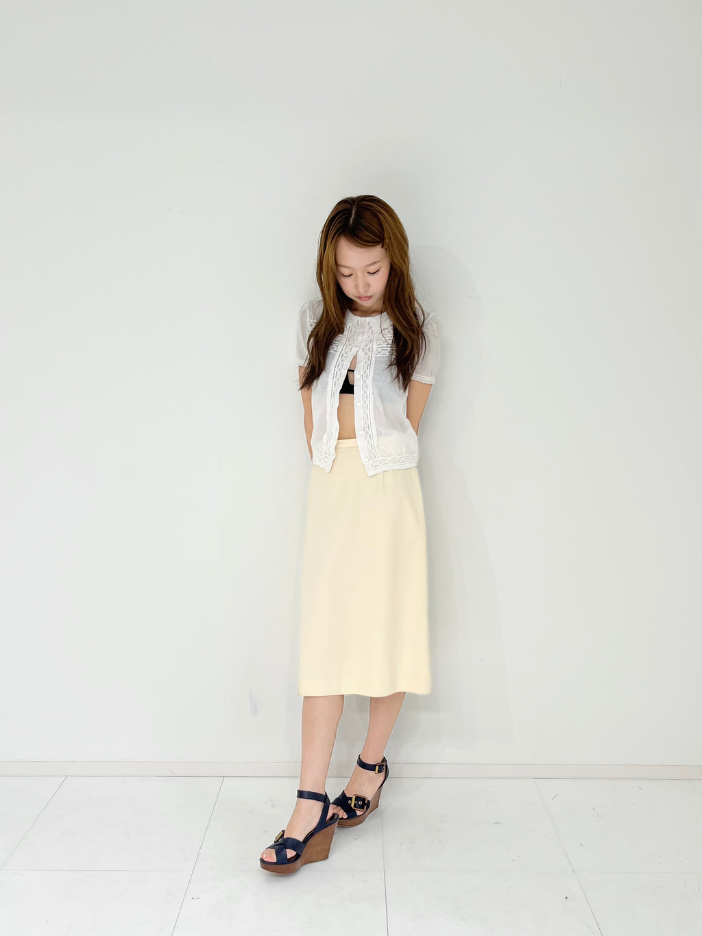 Ruby Ralph Lauren lace blouse