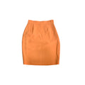 VERSUS orange tight skirts