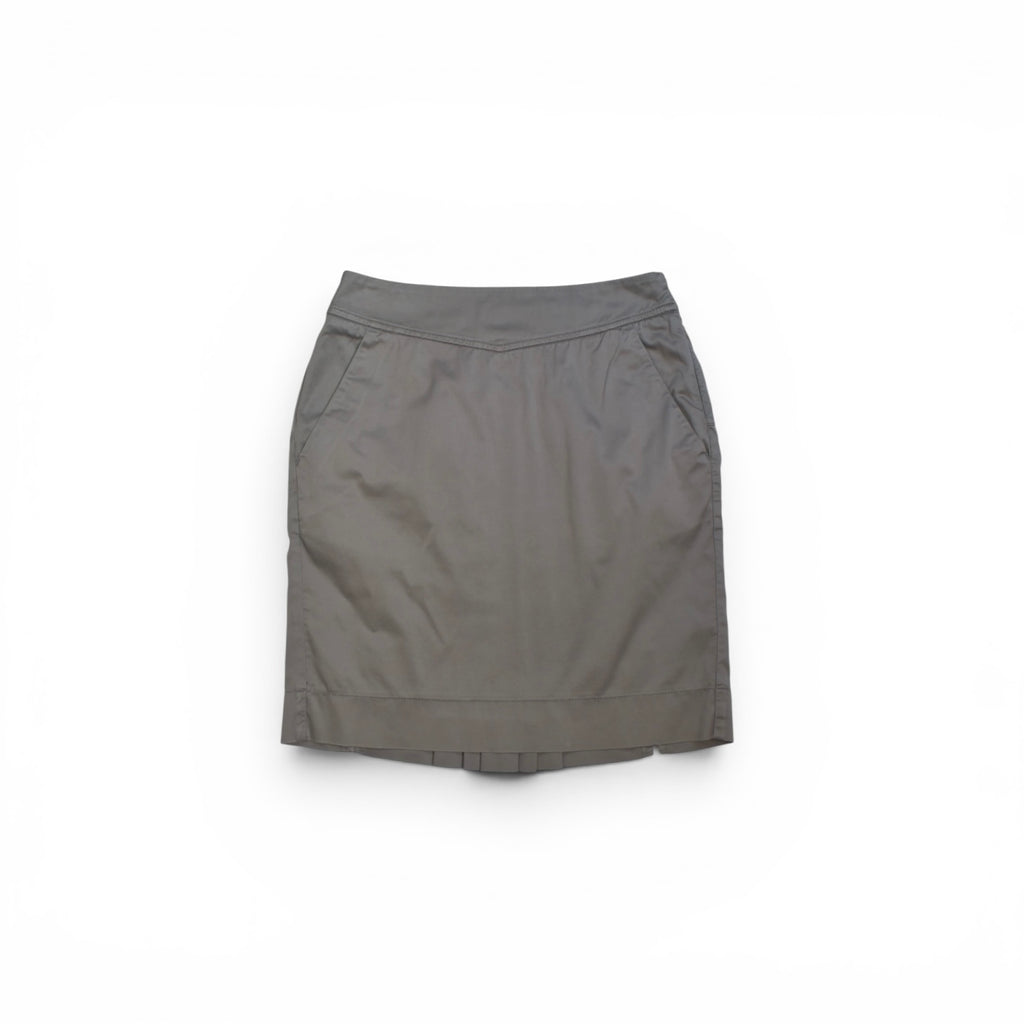 EMPORIO ARMANI khaki pocket skirt