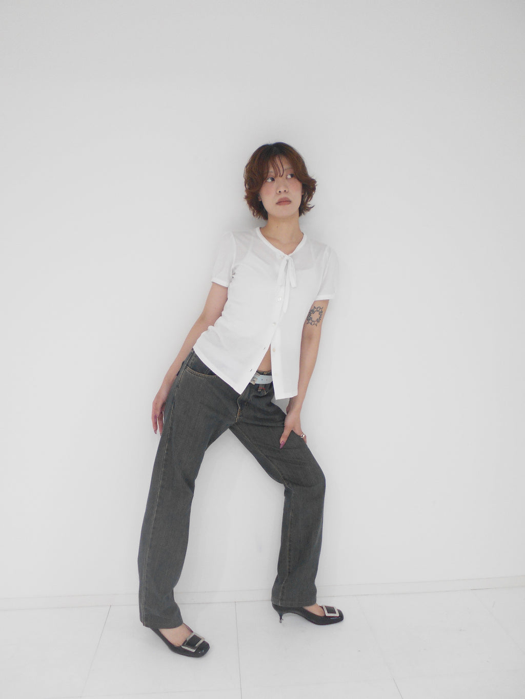 agnes b. botton S/S tops