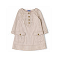 Burberry stripe denim dress