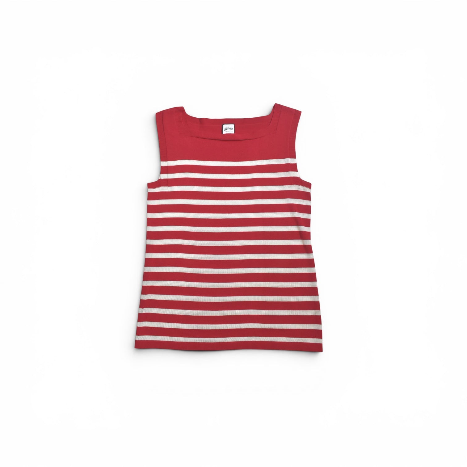 Jean-Paul Gaultier border tank top