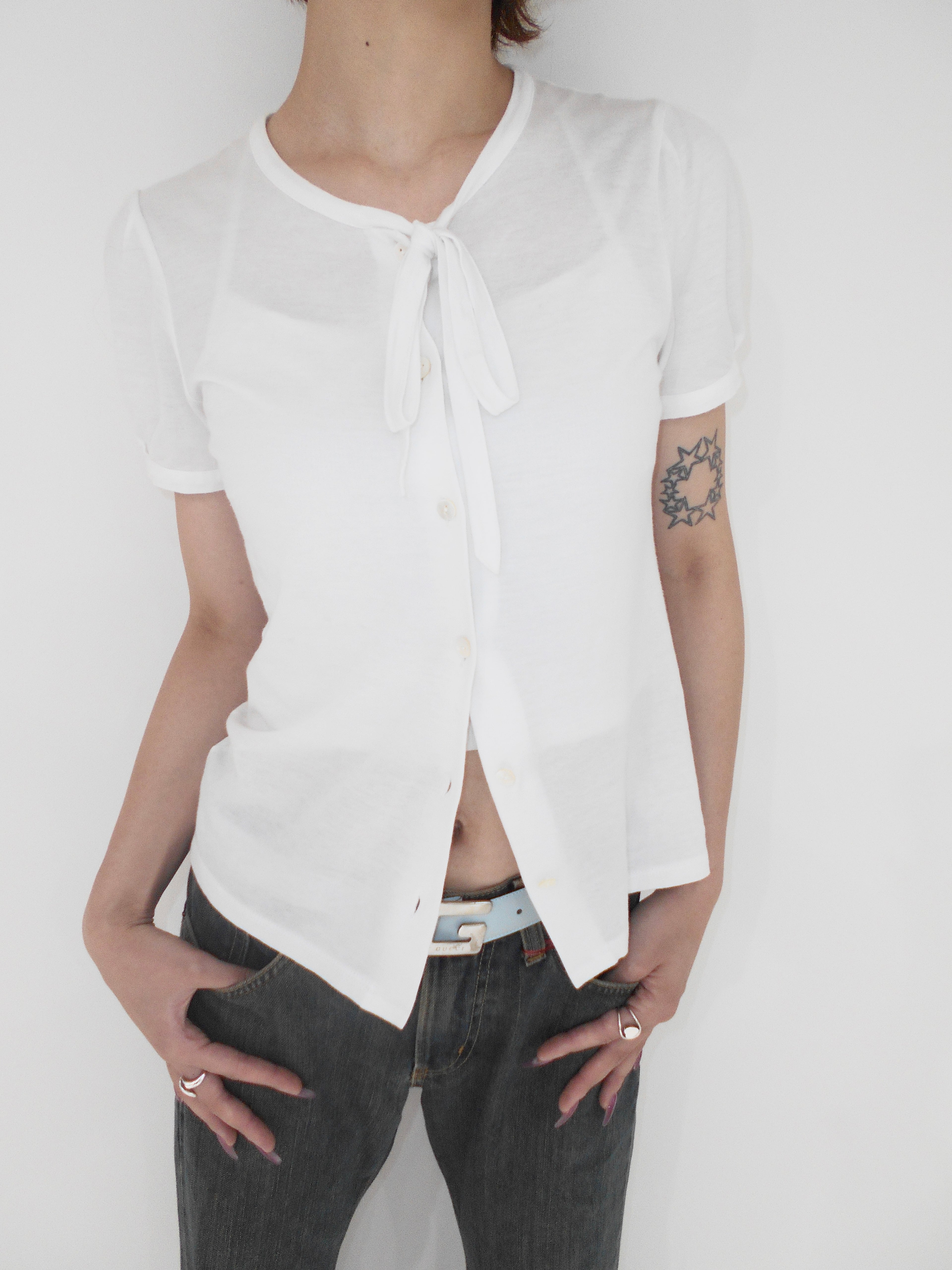 agnes b. botton S/S tops