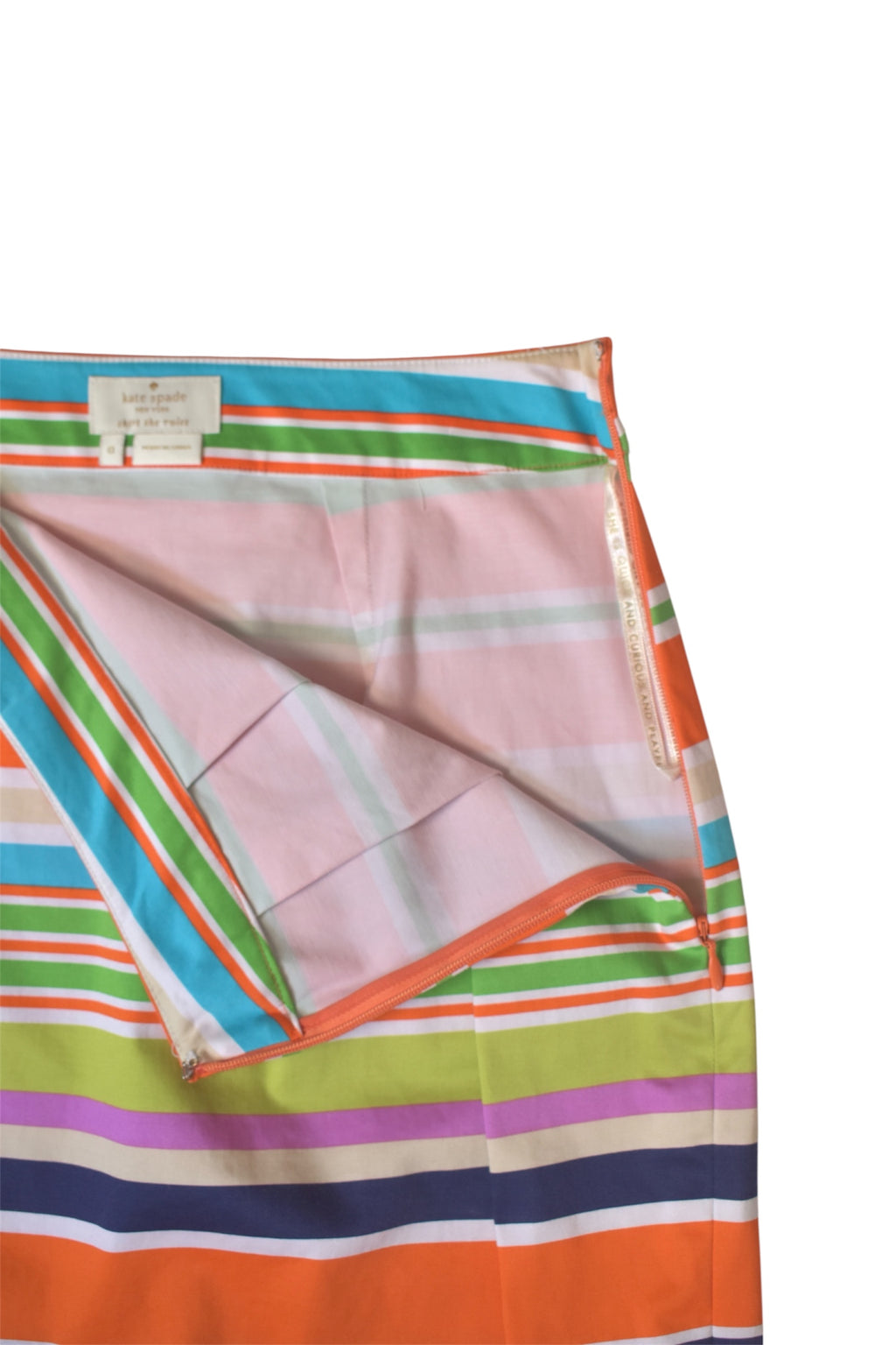 Kate spade border tight skirt