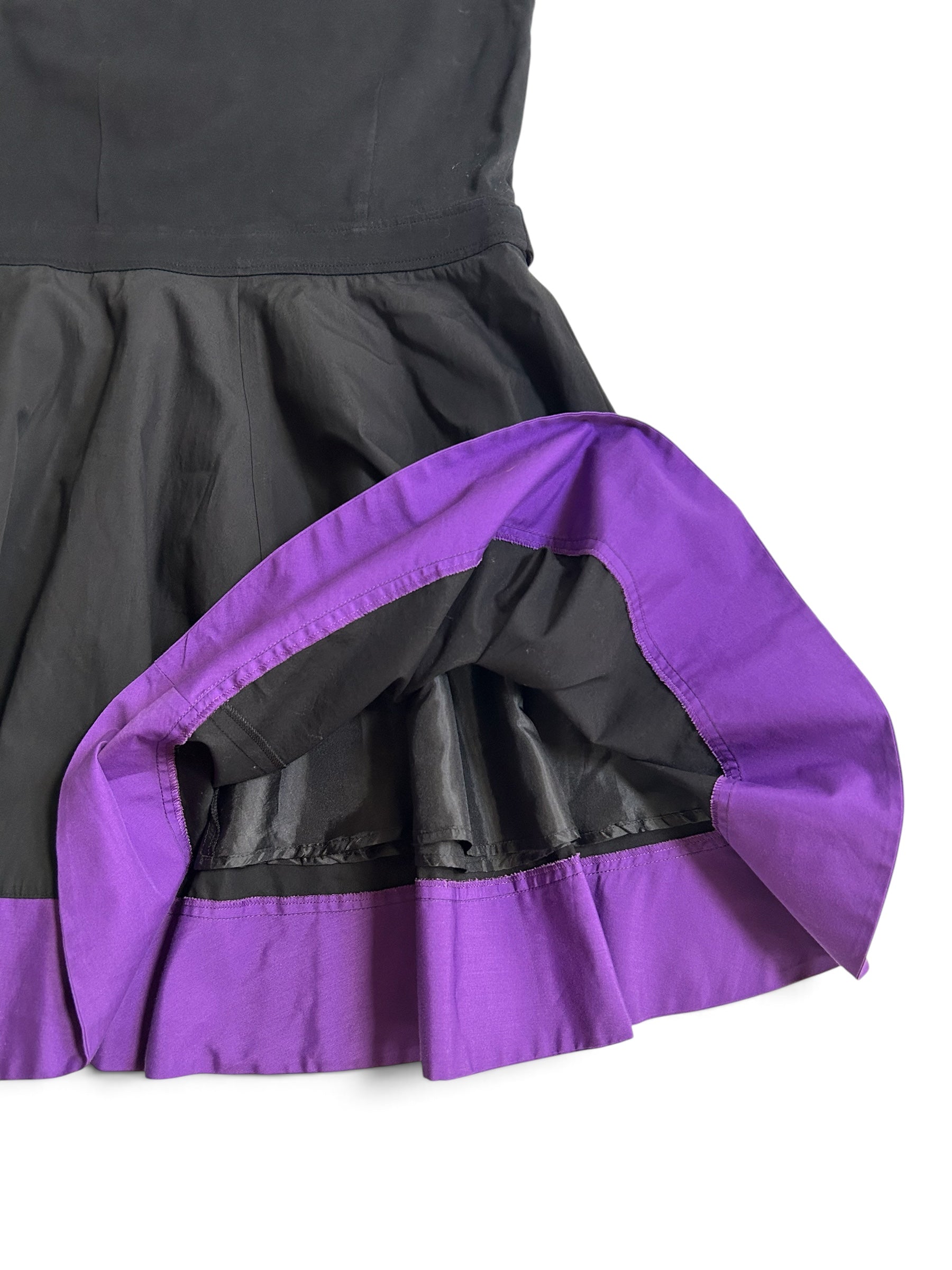 angnes b. purple line dress