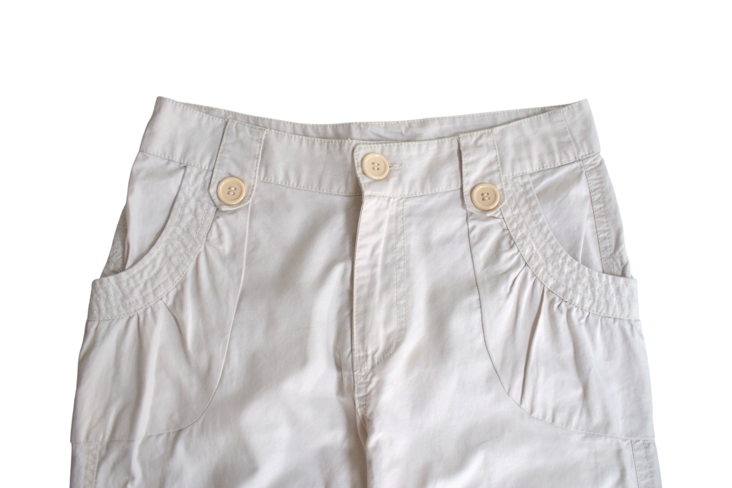 beige capri pants