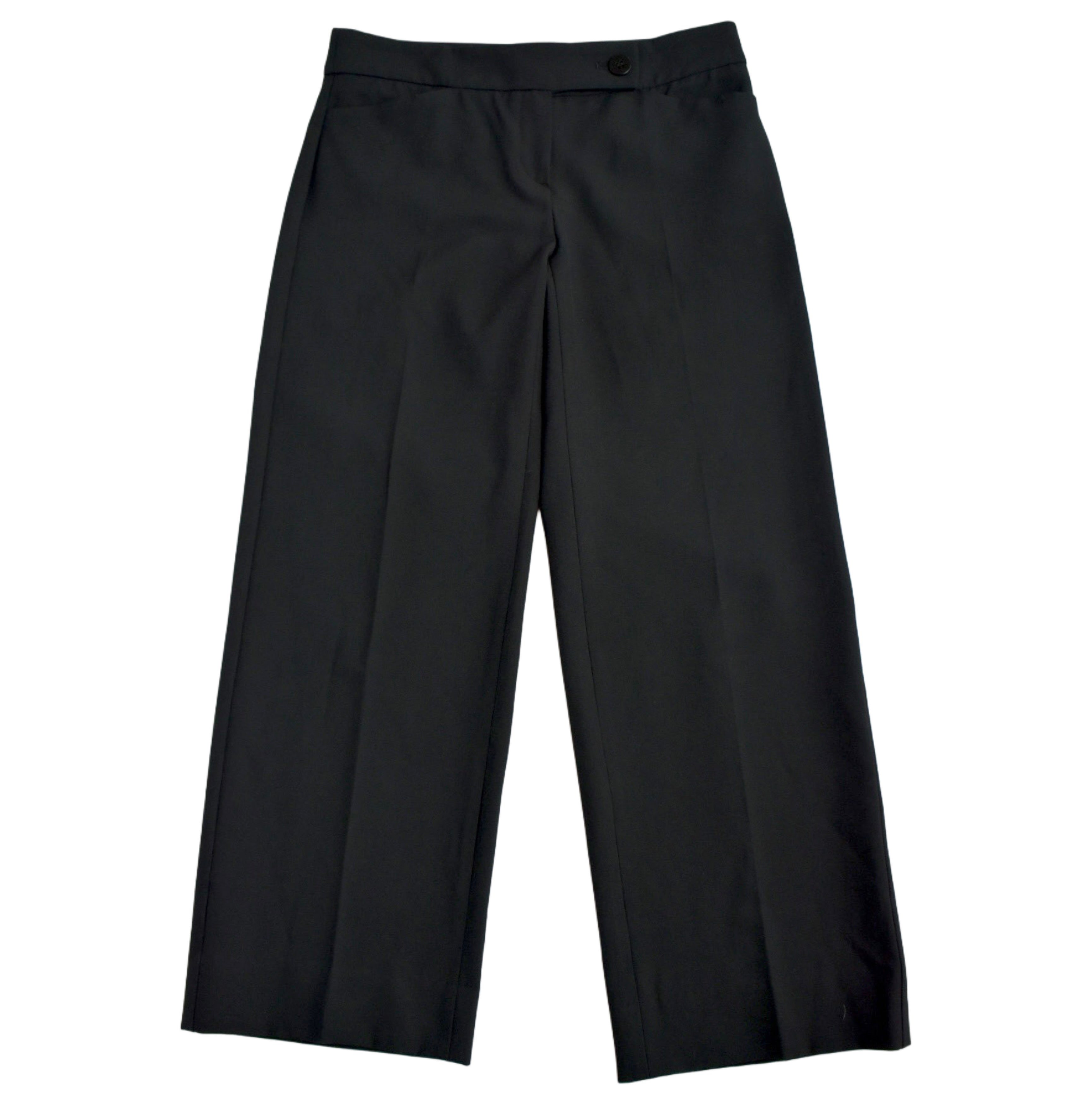 EMPORIO ALMANI black straight pants
