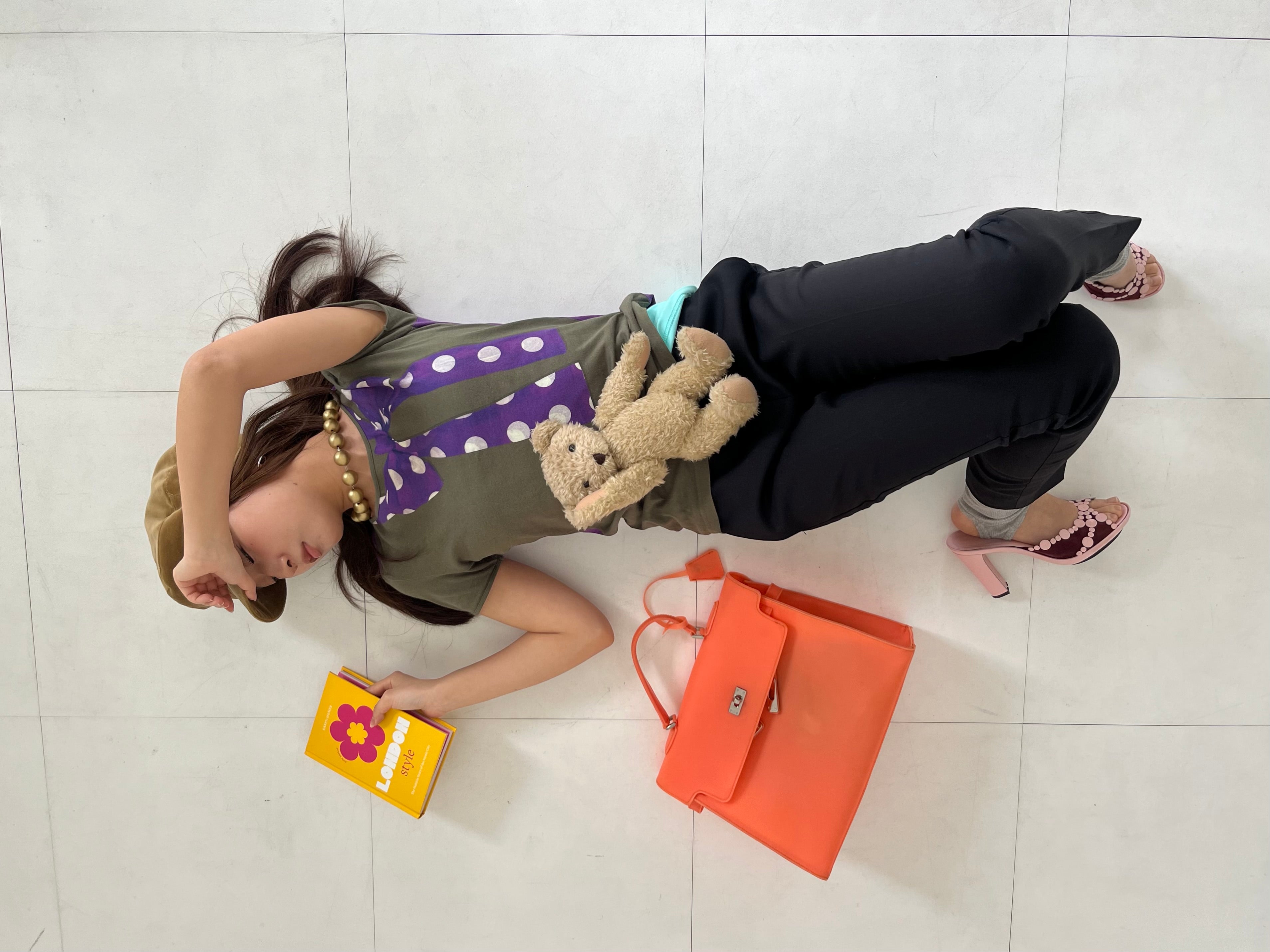 orange jelly bag