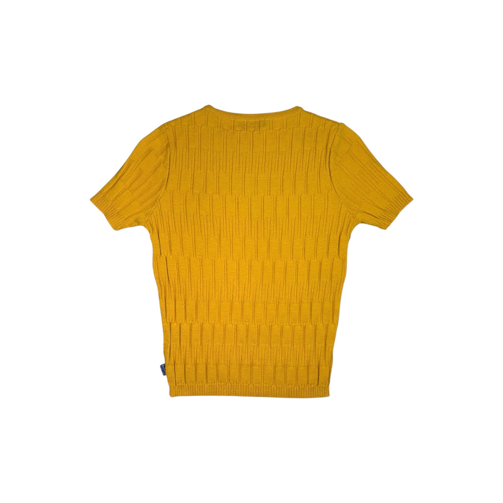 Burberry yellow S/S kint tops