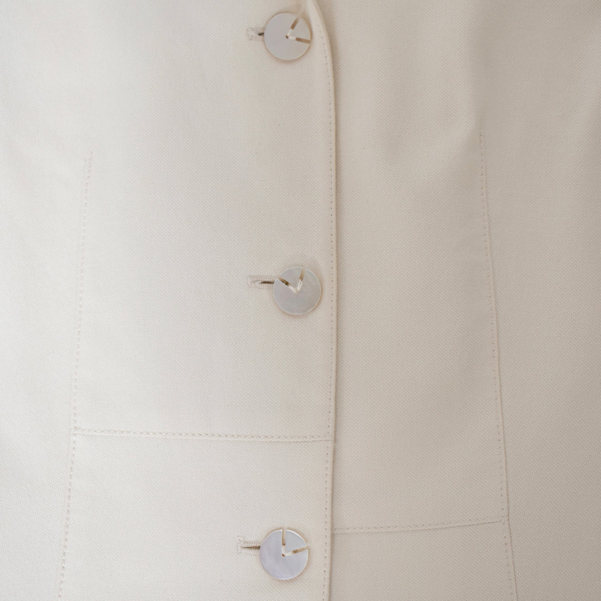 VALENTINO white tailored jacket