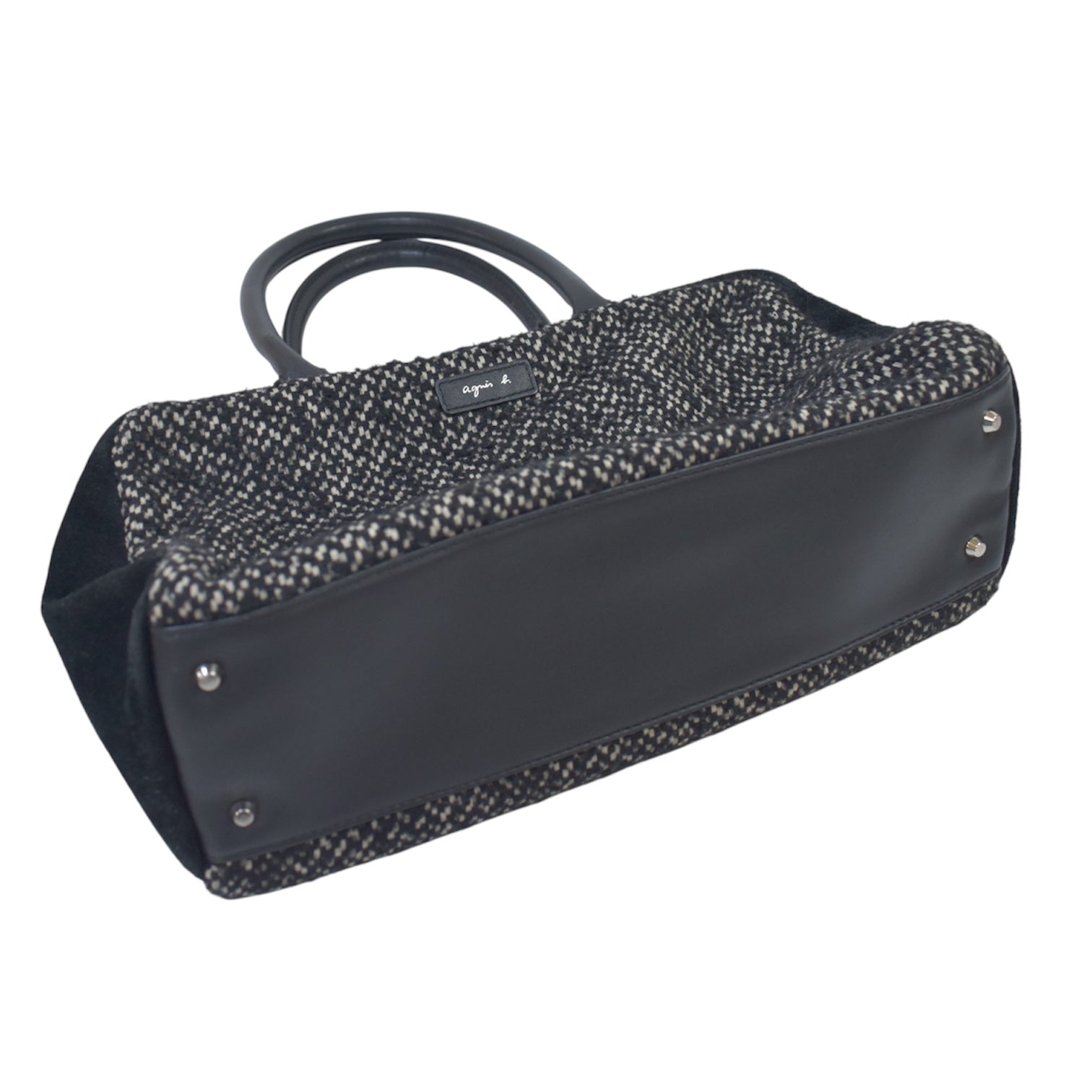 agnes b. wool hand bag
