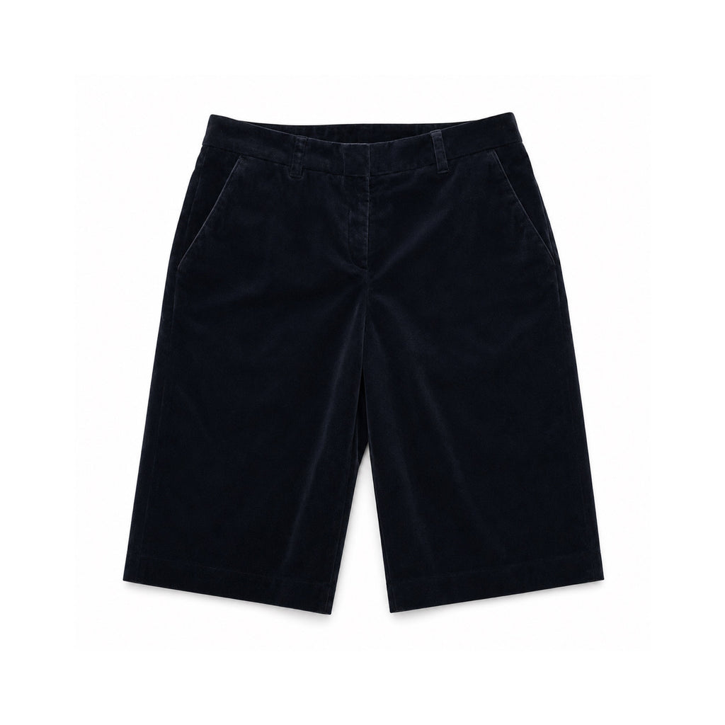 EMPORIO ARMANI velvet half pants