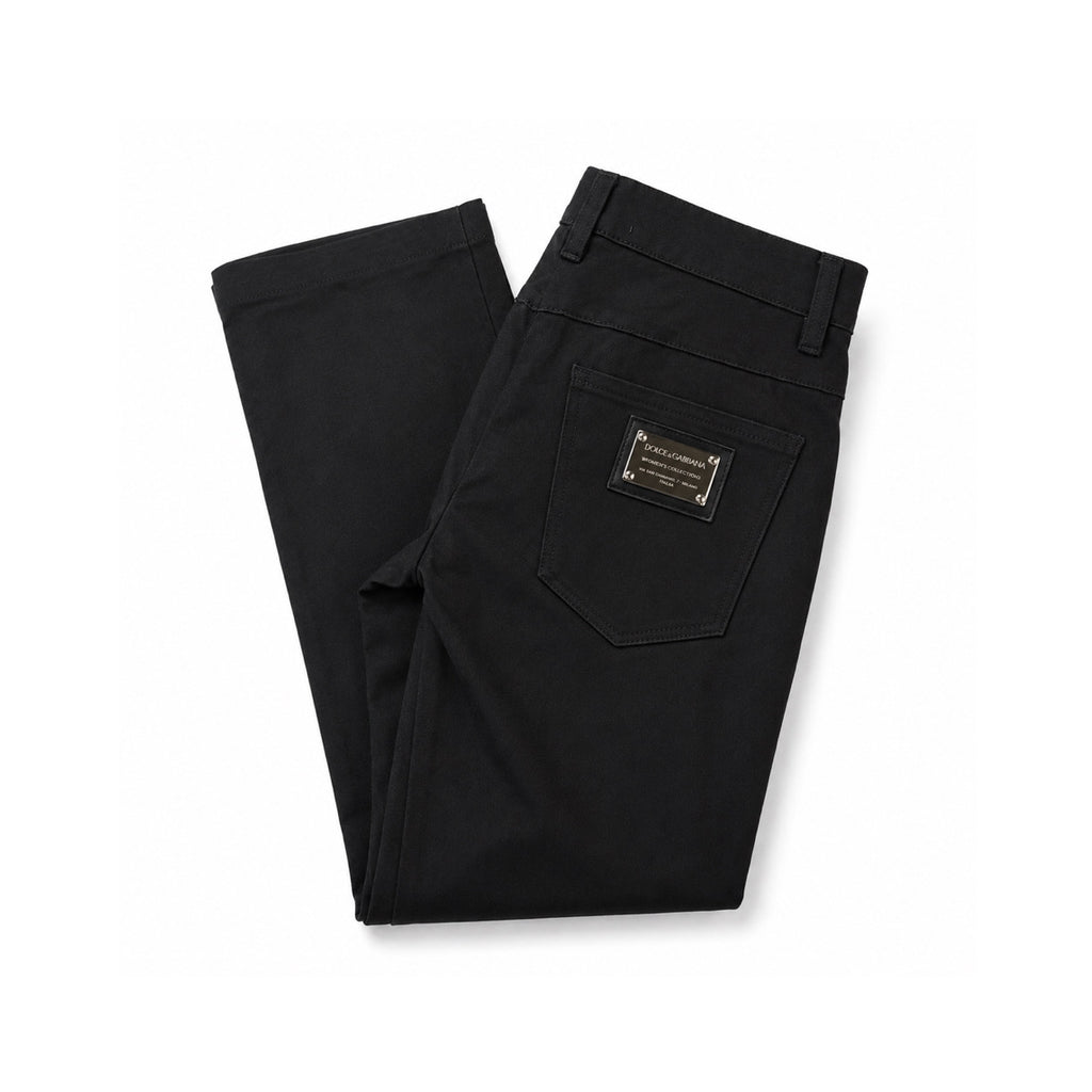 D&G balck denim pants