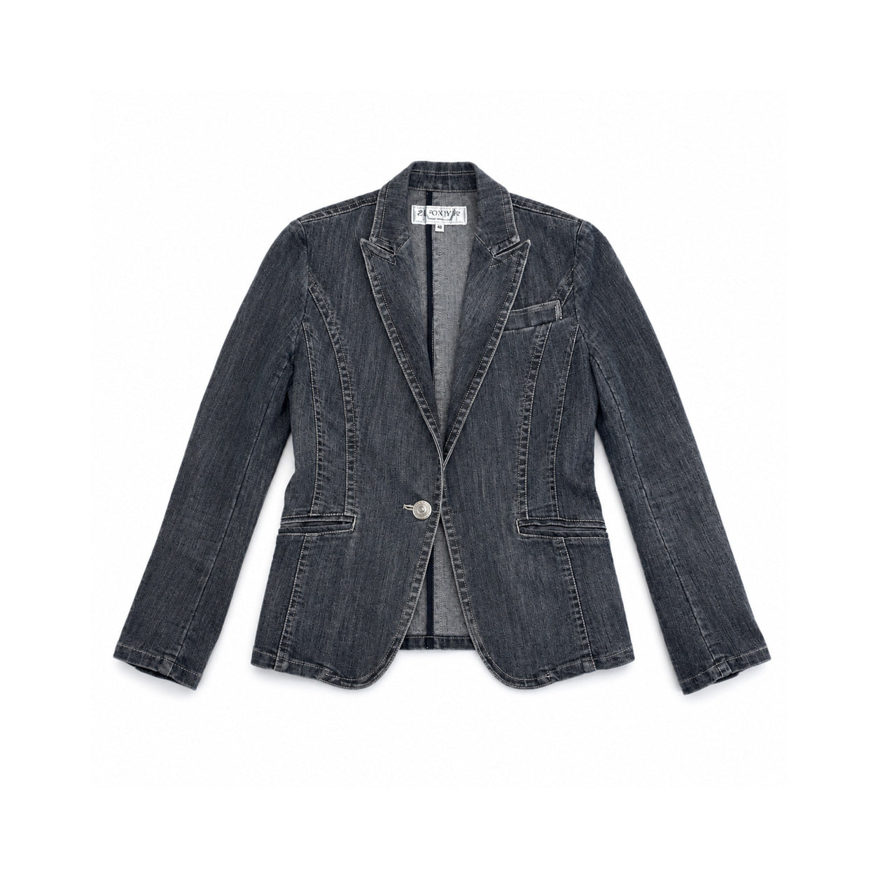 Vintage tailored denim jacket