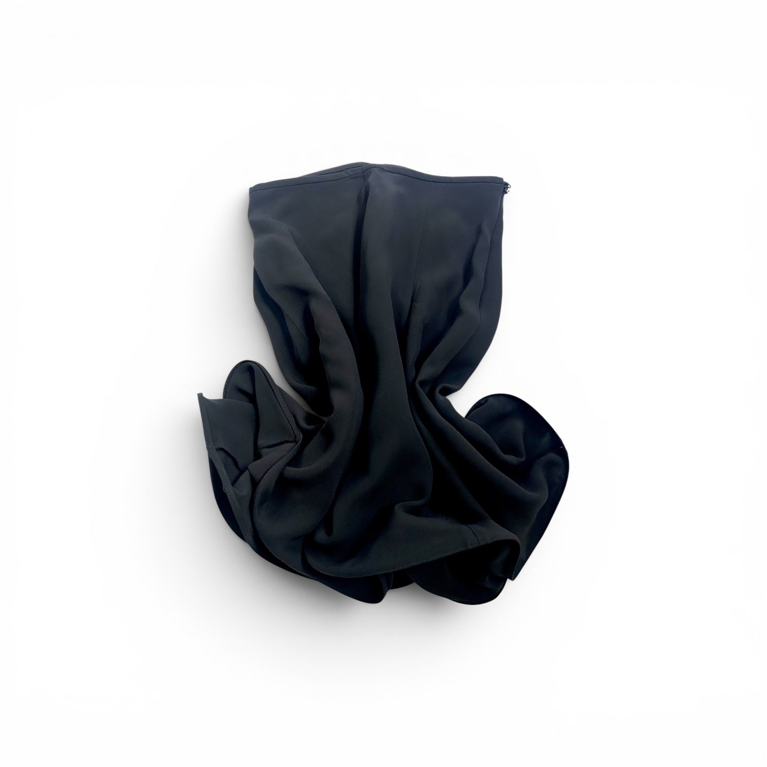 GIORGIO ARMANI black flare skirt