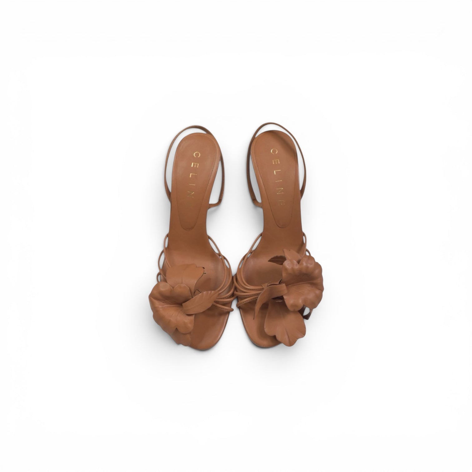 CELINE flower sandals
