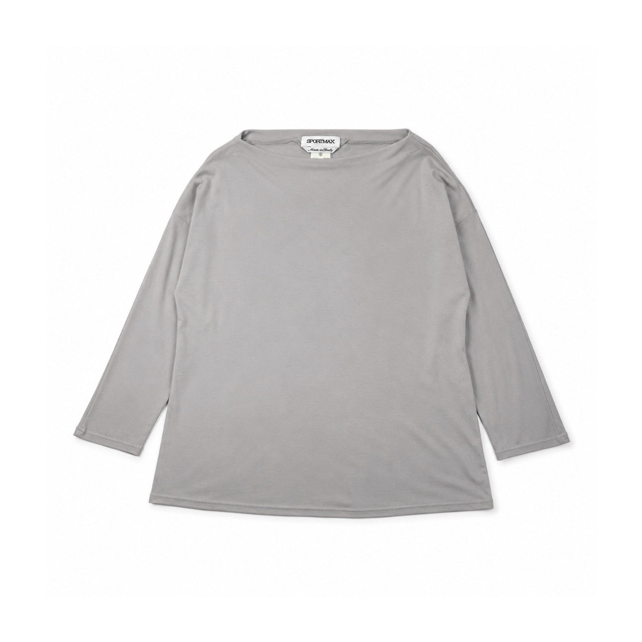 SPORT MAX  gray see-through top