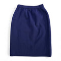YSL navy knit skirt