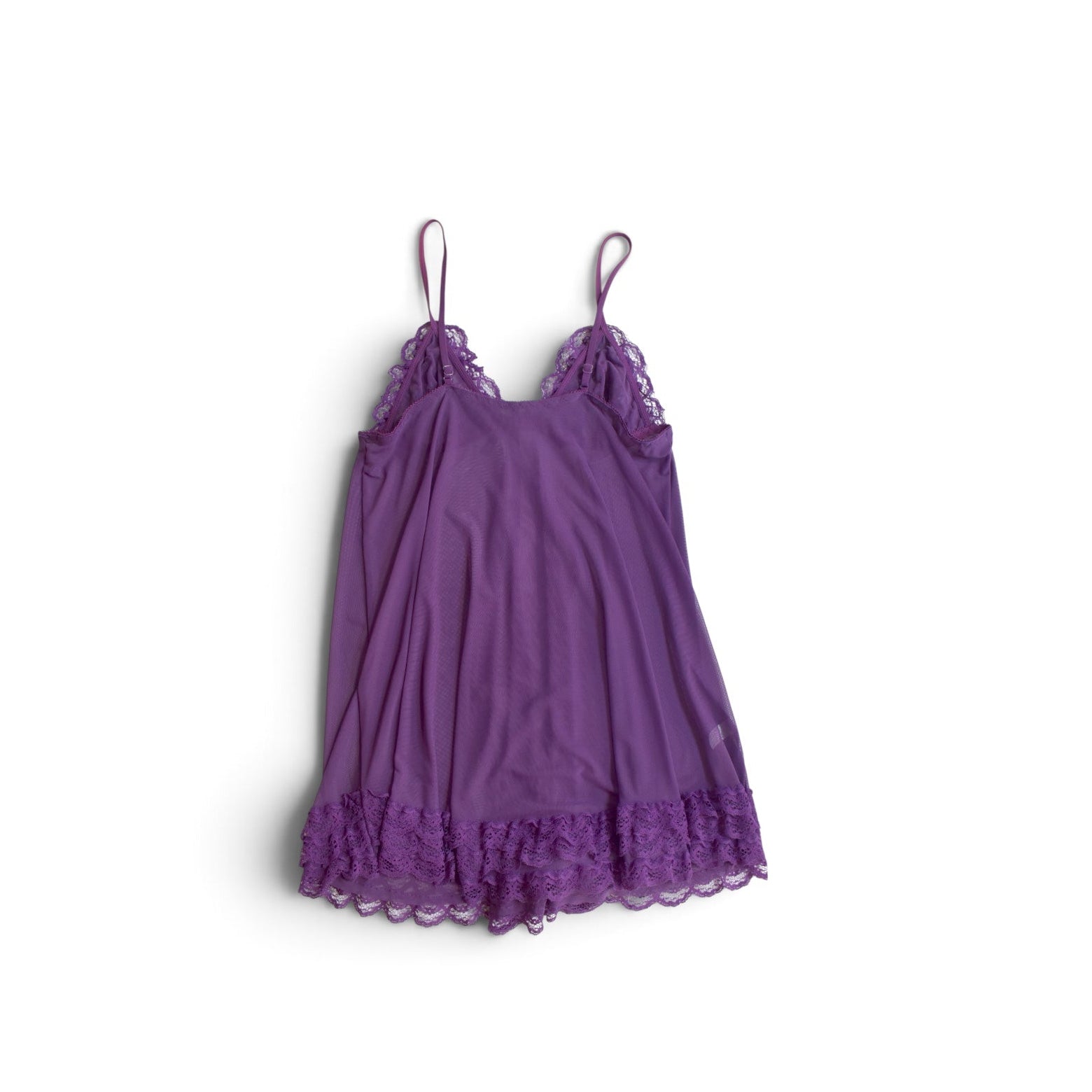 purple lingerie dress