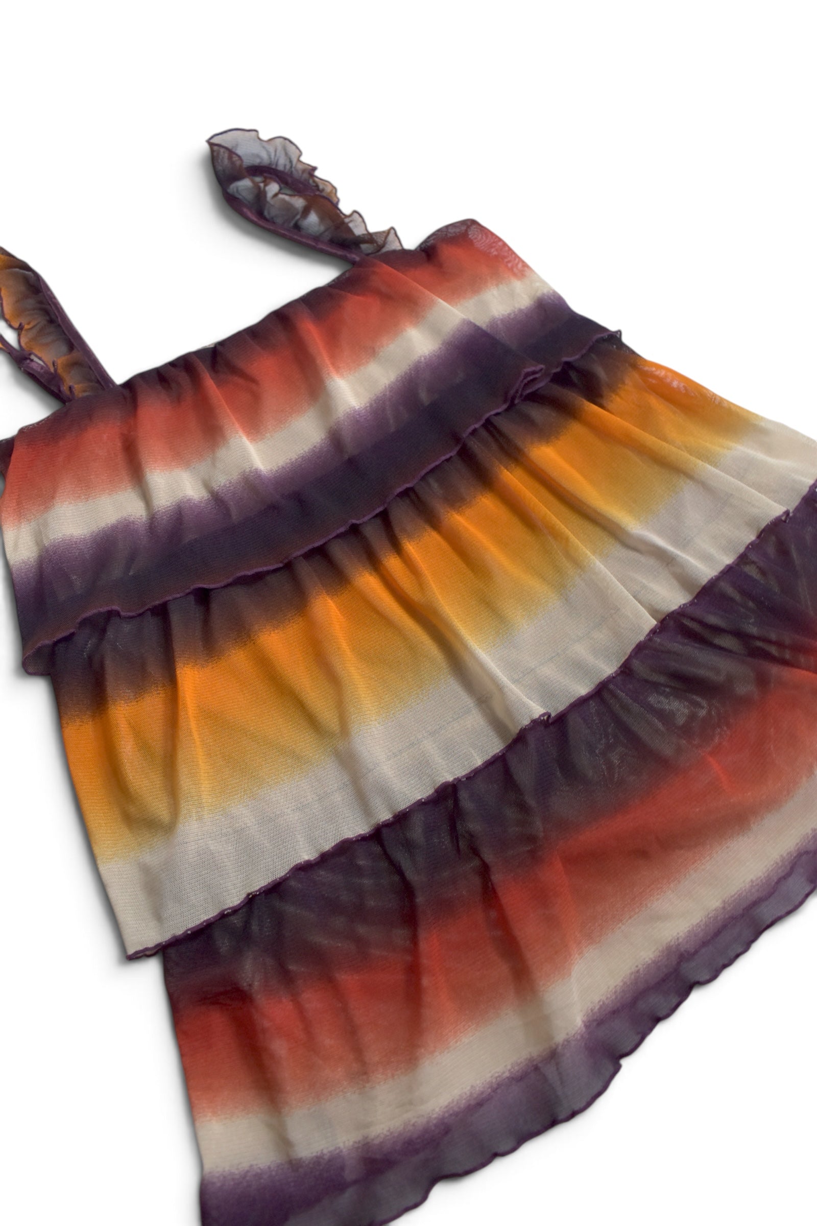 three tone tiered camisole