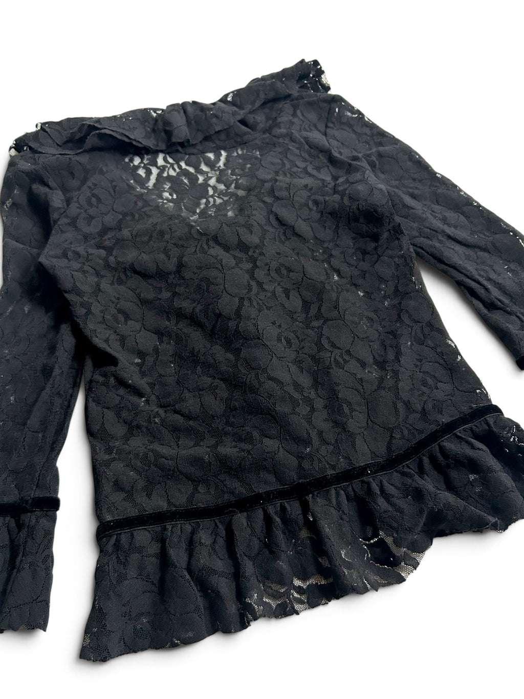 black lace bolero