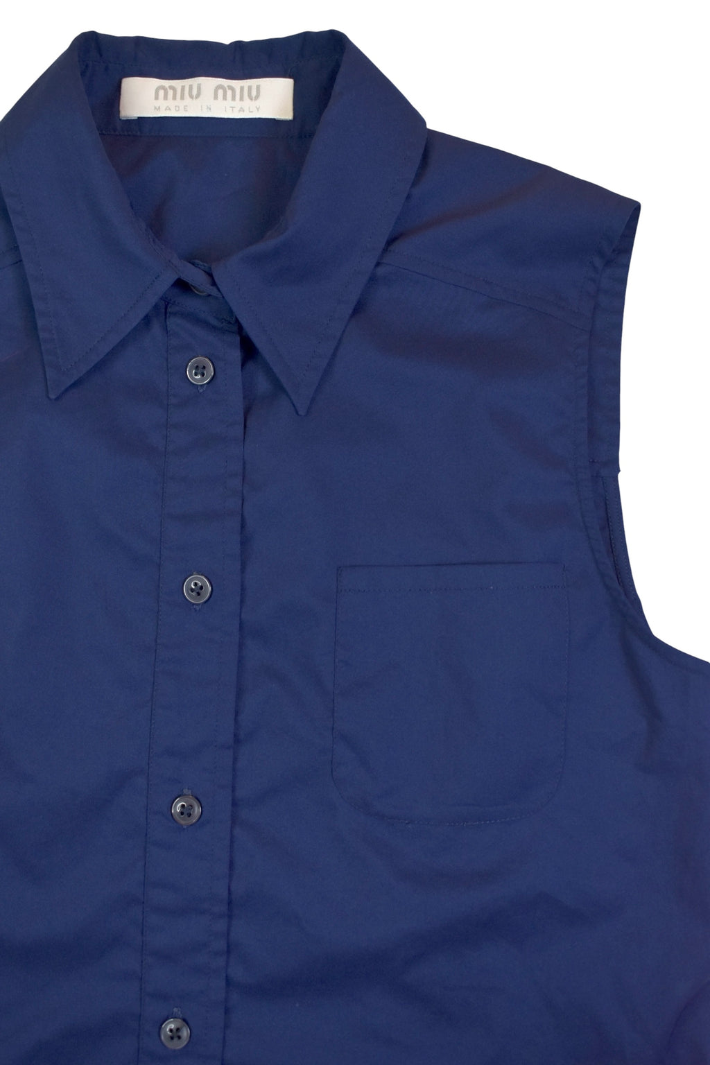 MIUMIU navy shirt