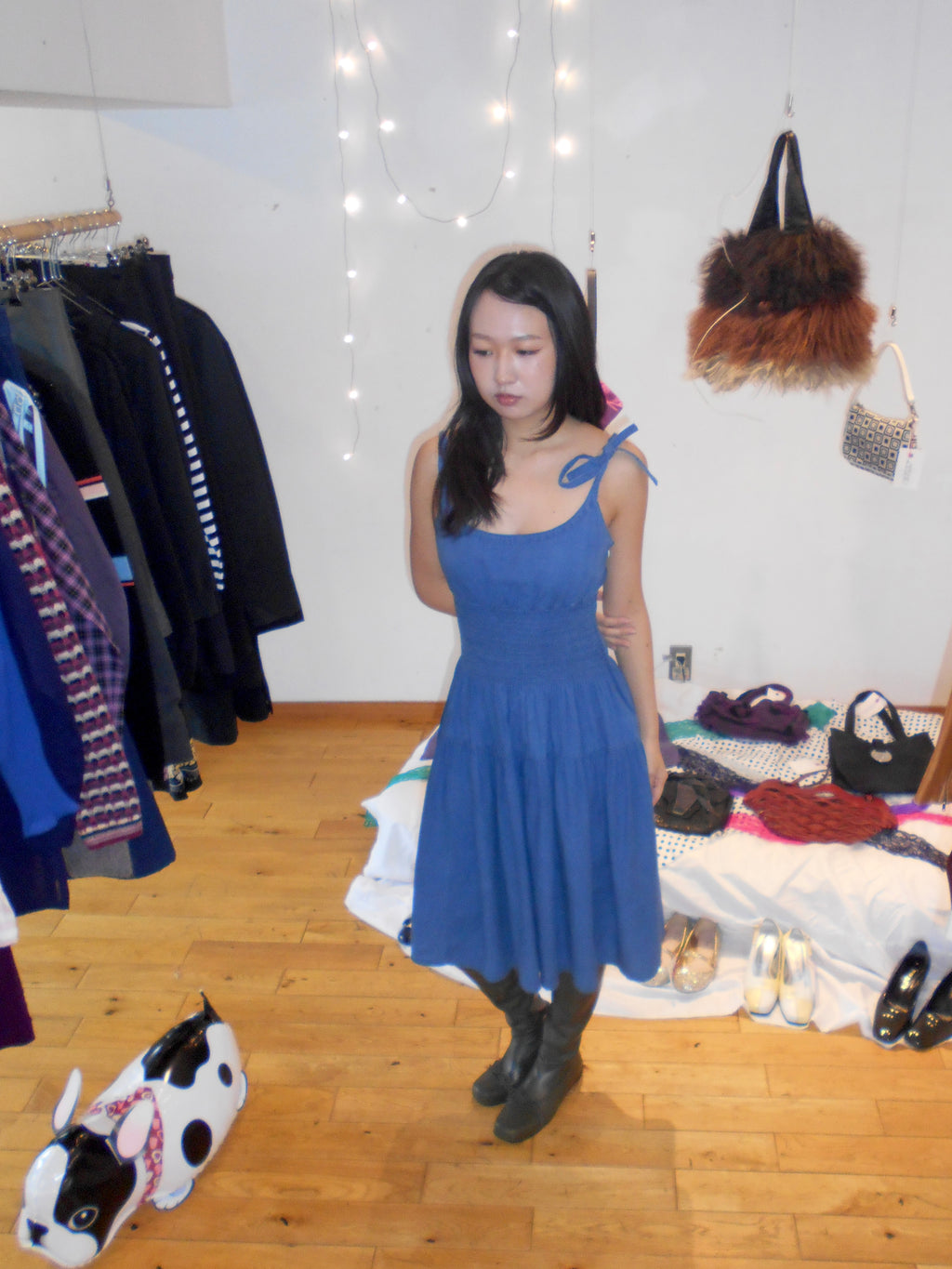 PRADA denim dress