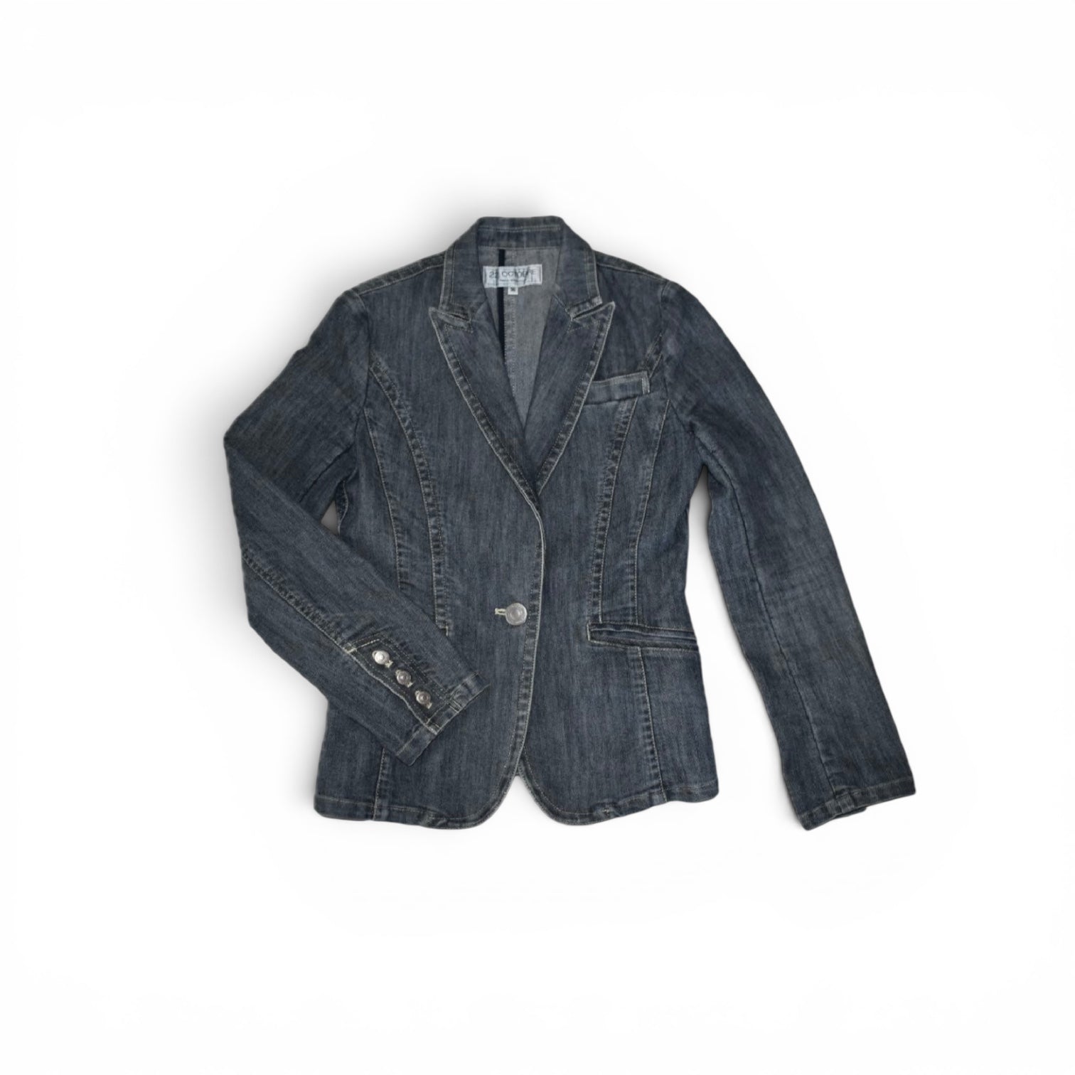 Vintage tailored denim jacket