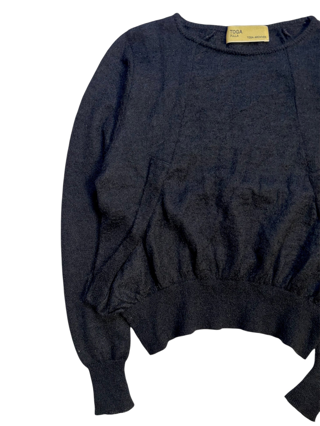 TOGA  black knit tops