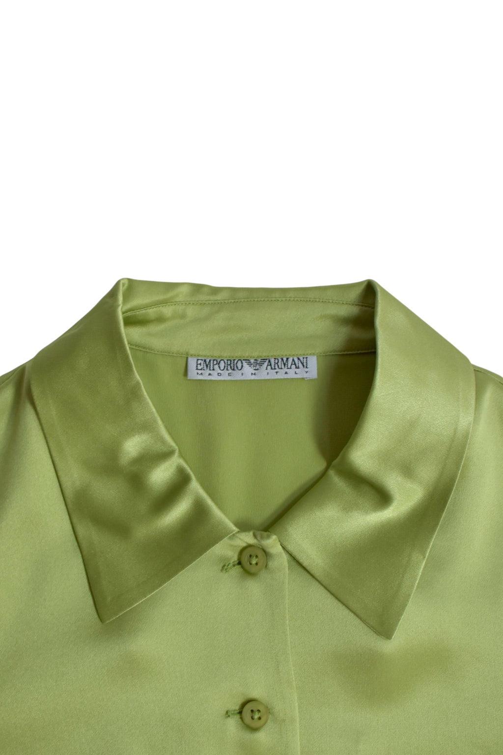 EMPORIO ARMANI green top