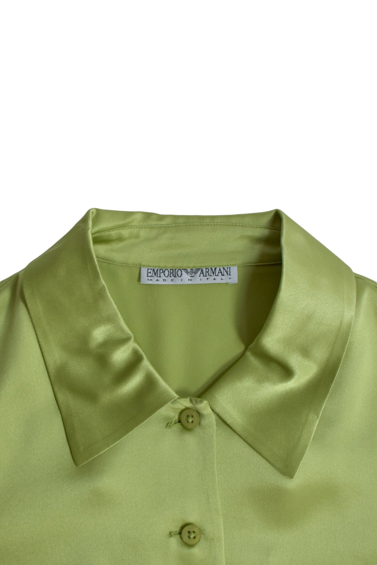 EMPORIO ARMANI green top