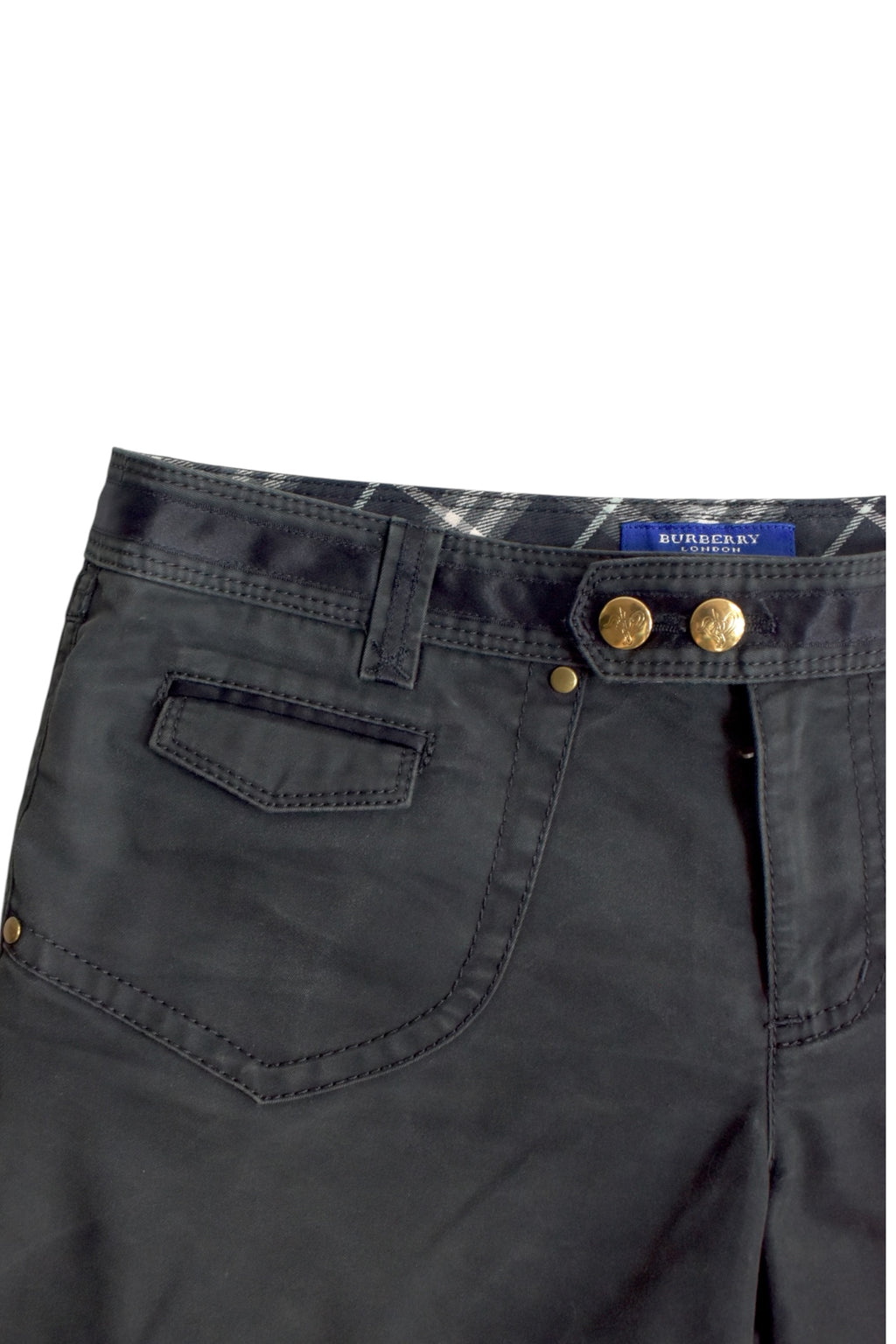 Burberry blue label black pants