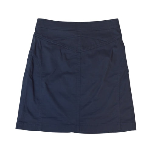 ARMANI JEANS navy box skirt