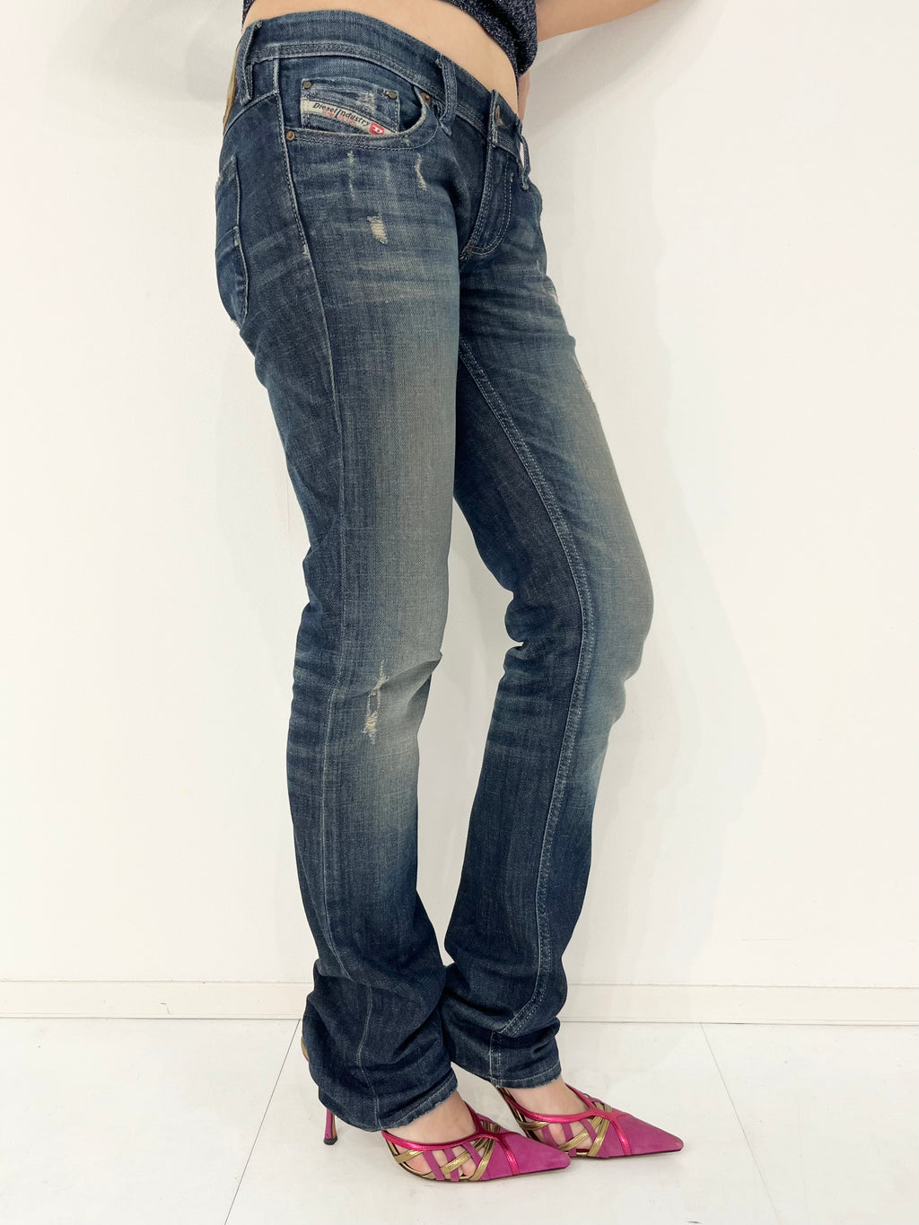 DIESEL skinny denim pants