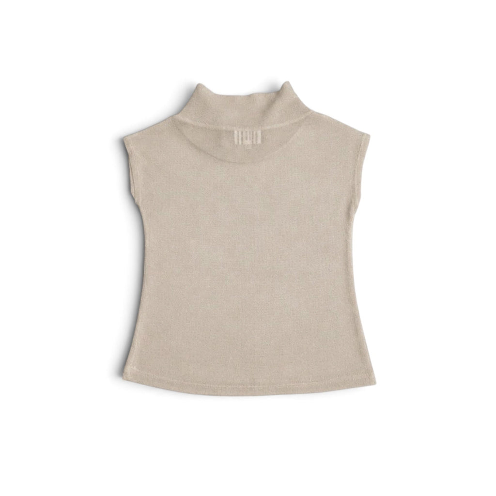 sparkly beige tank top