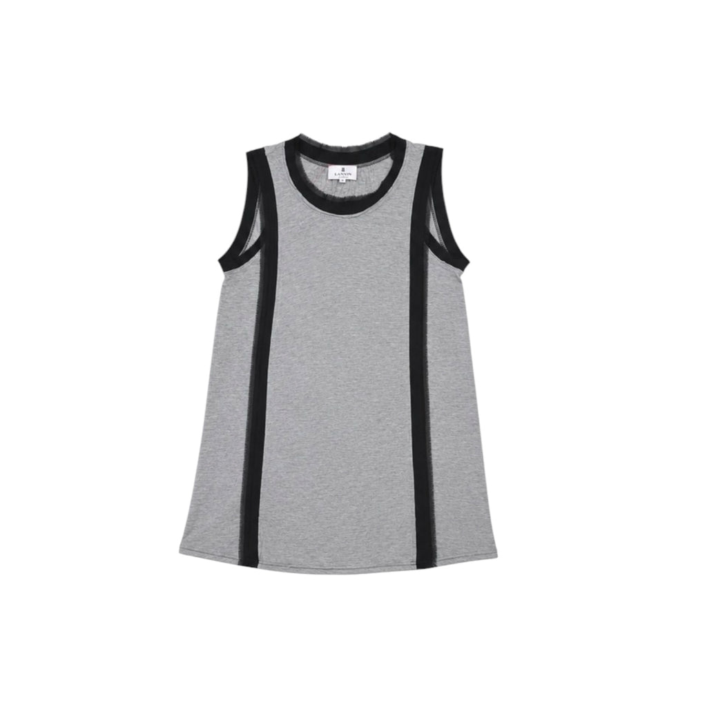 LANVIN en Bleu gray tank top