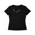 LANVIN black corsage top