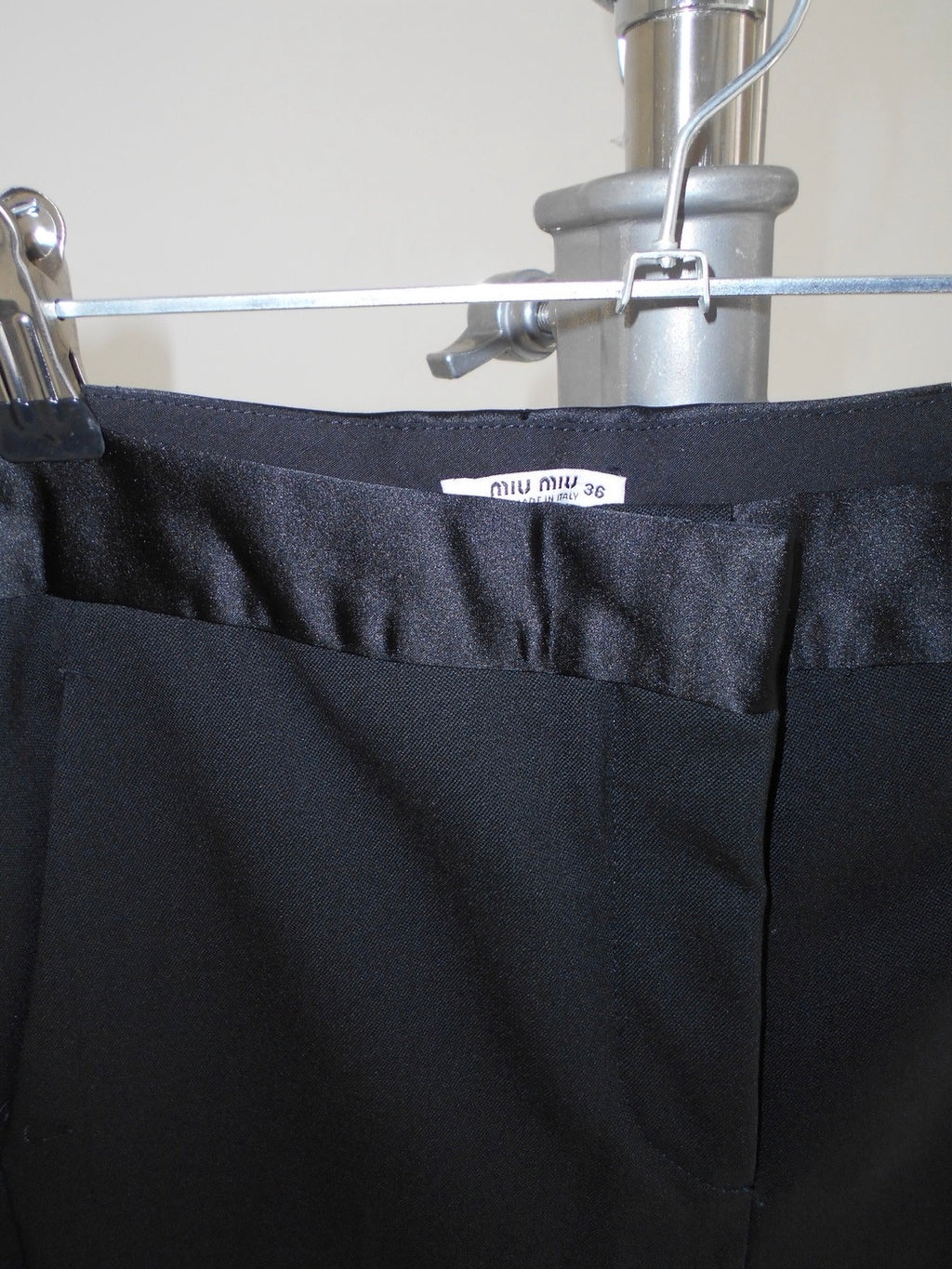 MIU MIU black line pants