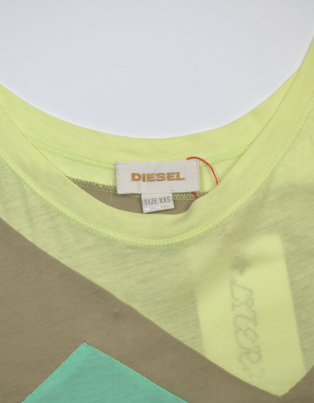 DIESEL yellow tank top