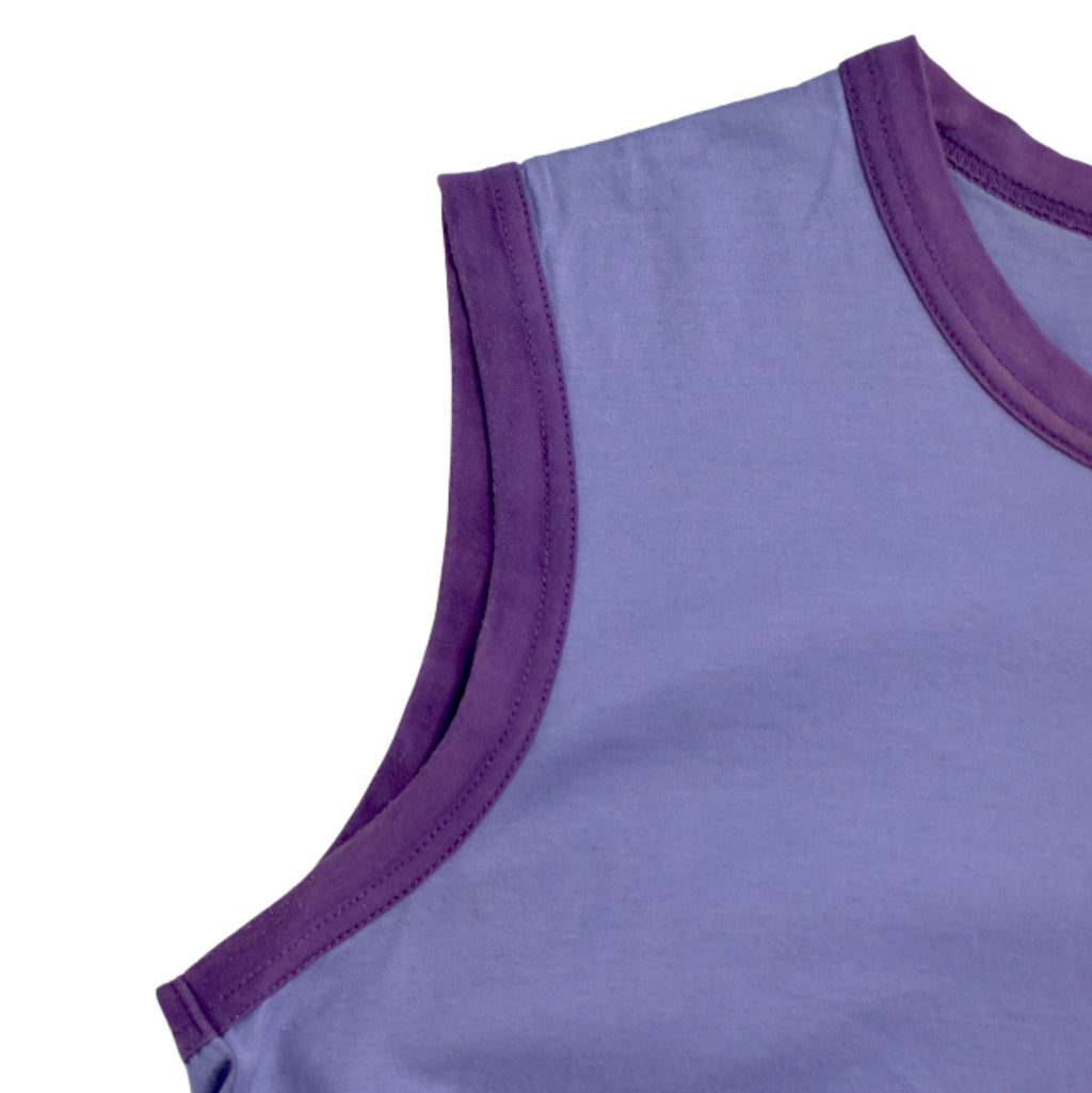 tricot COMME des GARCONS purple tank