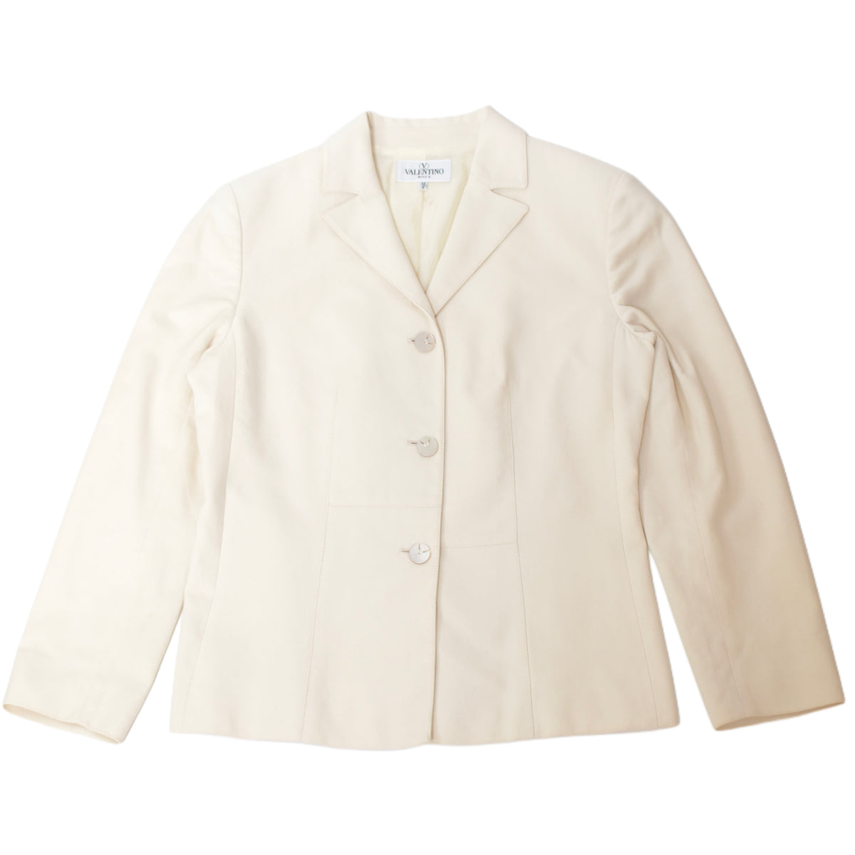 VALENTINO white tailored jacket